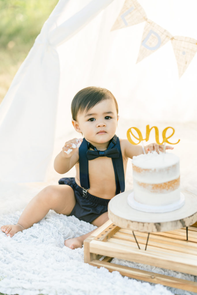 Lindsay Sever Photography Baby Boy Cake Smash