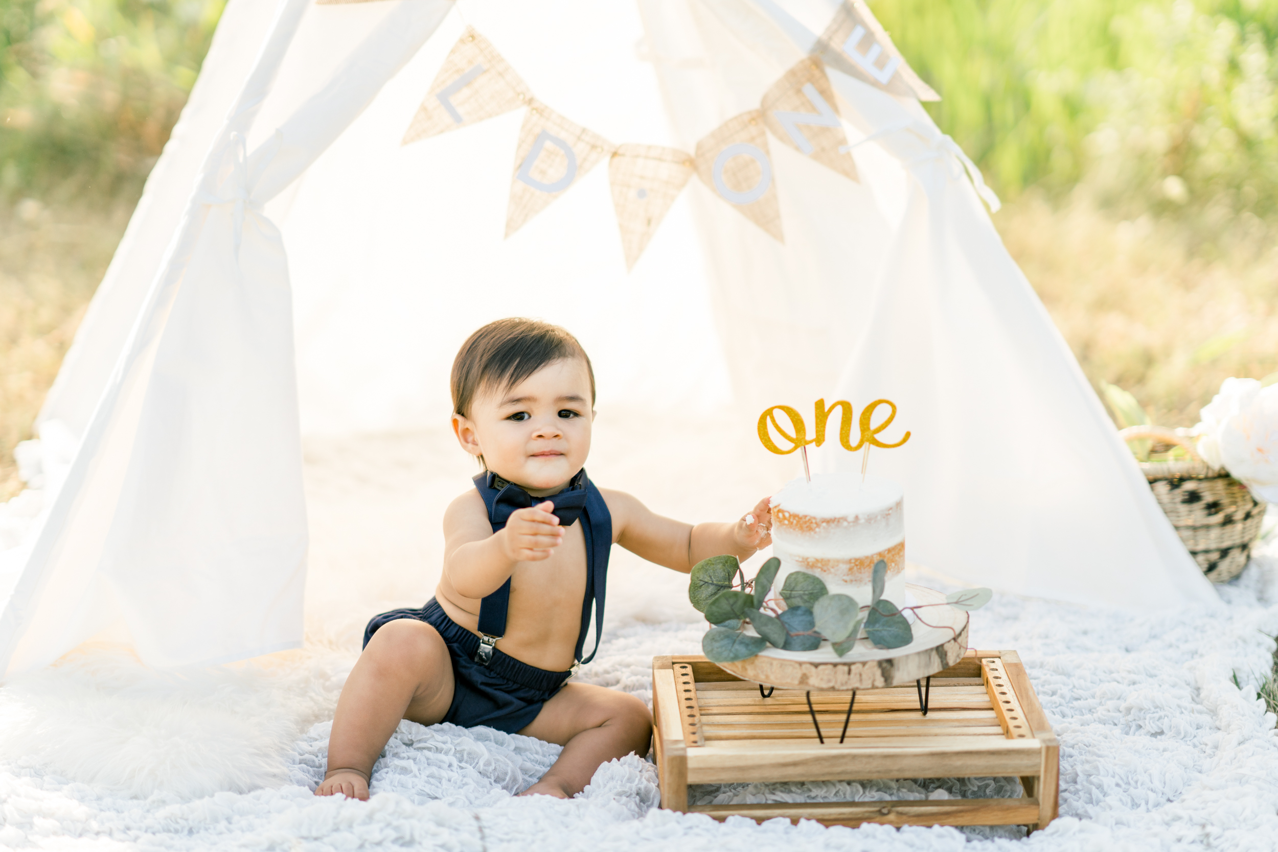 Lindsay Sever Photography Baby Boy Cake Smash