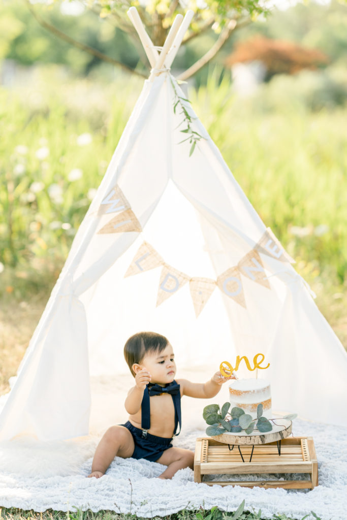 Lindsay Sever Photography Baby Boy Cake Smash