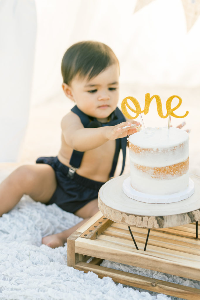 Lindsay Sever Photography Baby Boy Cake Smash